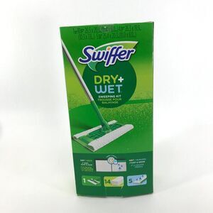 Swiffer Sweeper 2-in-1 Dry + Wet Floor Mopping and Sweeping Kit